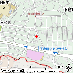 神奈川県横浜市戸塚区下倉田町1899周辺の地図