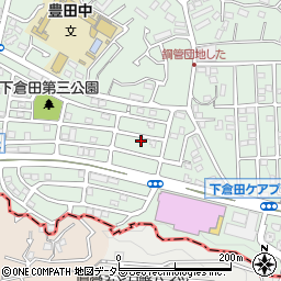 神奈川県横浜市戸塚区下倉田町1897-72周辺の地図