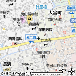 株式会社フジタ時計宝石店周辺の地図