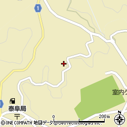 長野県下伊那郡泰阜村3190周辺の地図