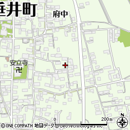 岐阜県不破郡垂井町府中1692周辺の地図