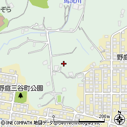 神奈川県横浜市港南区野庭町2513周辺の地図