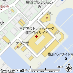 Ｇａｐ　Ｏｕｔｌｅｔ三井アウトレットパーク横浜ベイサイド店周辺の地図