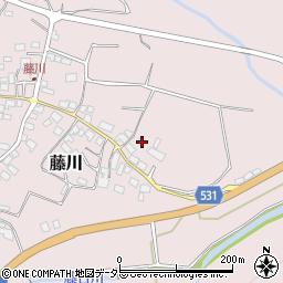 滋賀県米原市藤川1527周辺の地図