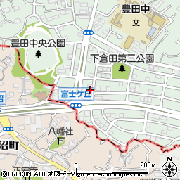 神奈川県横浜市戸塚区下倉田町828-103周辺の地図