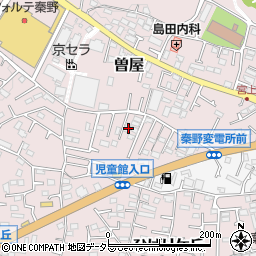 神奈川県秦野市曽屋1300周辺の地図