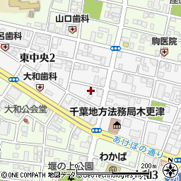 第二富津荘周辺の地図