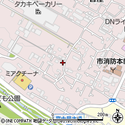 神奈川県秦野市曽屋661周辺の地図