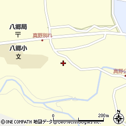 鳥取県西伯郡伯耆町真野1020周辺の地図