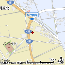 島根県出雲市大社町中荒木757周辺の地図