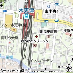 リパーク木更津駅前第３駐車場周辺の地図