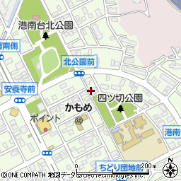 クレフォート港南台２周辺の地図