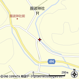 京都府綾部市西方町桜周辺の地図