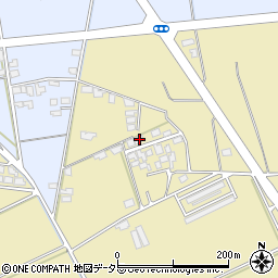 島根県出雲市大社町中荒木677周辺の地図