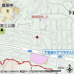 神奈川県横浜市戸塚区下倉田町897周辺の地図