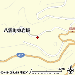 島根県松江市八雲町東岩坂2057-5周辺の地図