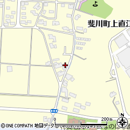 島根県出雲市斐川町上直江1680-1周辺の地図