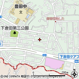 神奈川県横浜市戸塚区下倉田町1897-62周辺の地図