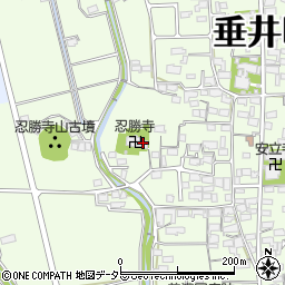 忍勝寺周辺の地図