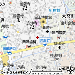 ホダヤ神戸町パーキング周辺の地図