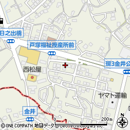 神奈川県横浜市戸塚区戸塚町1041周辺の地図
