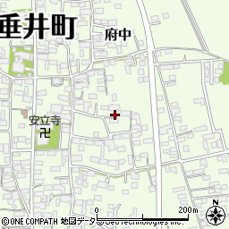 岐阜県不破郡垂井町府中1689周辺の地図