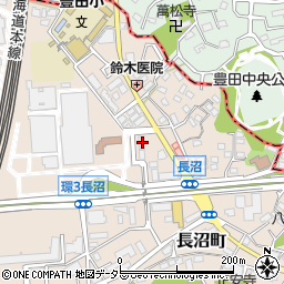 神奈川県横浜市栄区長沼町211周辺の地図