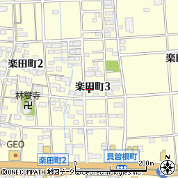 サンガーデン楽田Ａ棟周辺の地図