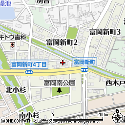 愛知県犬山市富岡新町1丁目37周辺の地図