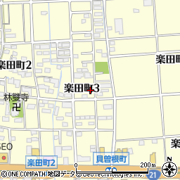 サンガーデン楽田Ｃ棟周辺の地図