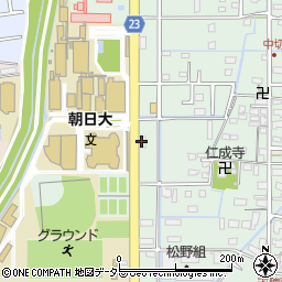 ブランピュール　岐阜店周辺の地図
