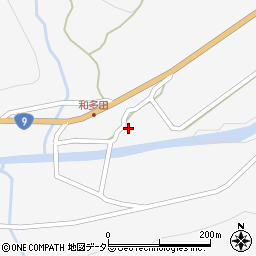 兵庫県養父市尾崎158周辺の地図
