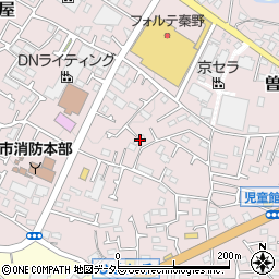神奈川県秦野市曽屋816周辺の地図