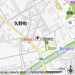 島根県出雲市矢野町742周辺の地図