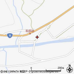 兵庫県養父市尾崎203周辺の地図