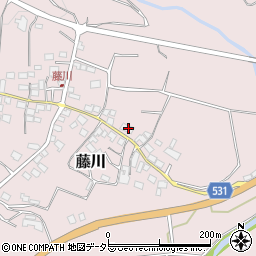 滋賀県米原市藤川1404周辺の地図