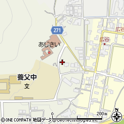 兵庫県養父市十二所910周辺の地図