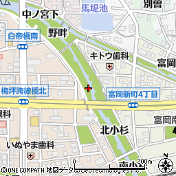 愛知県犬山市犬山神子森周辺の地図