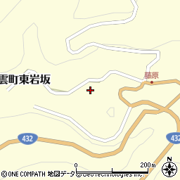 島根県松江市八雲町東岩坂2062周辺の地図
