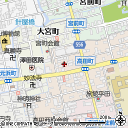中西医院周辺の地図