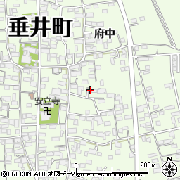岐阜県不破郡垂井町府中1709-3周辺の地図