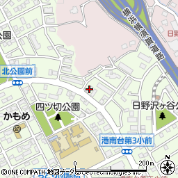 田野井テラス周辺の地図