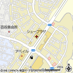 シュープラザ木更津店周辺の地図