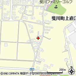 島根県出雲市斐川町上直江2741-2周辺の地図