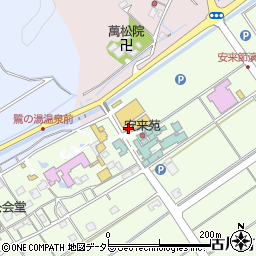 島根県安来市古川町455周辺の地図
