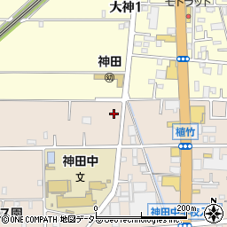 田村けやき公園周辺の地図