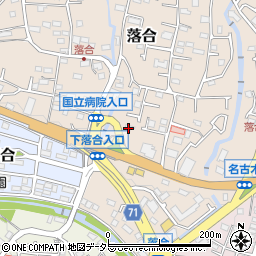 神奈川県秦野市落合343周辺の地図