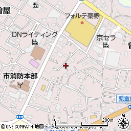 神奈川県秦野市曽屋821周辺の地図