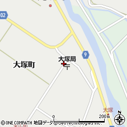 大塚下町周辺の地図