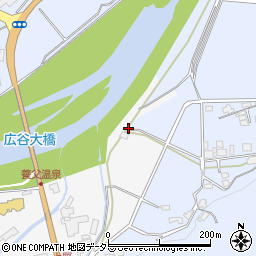 兵庫県養父市上野1100周辺の地図